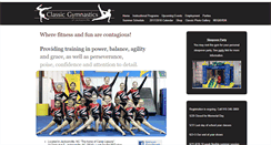 Desktop Screenshot of classic-gymnastics.com